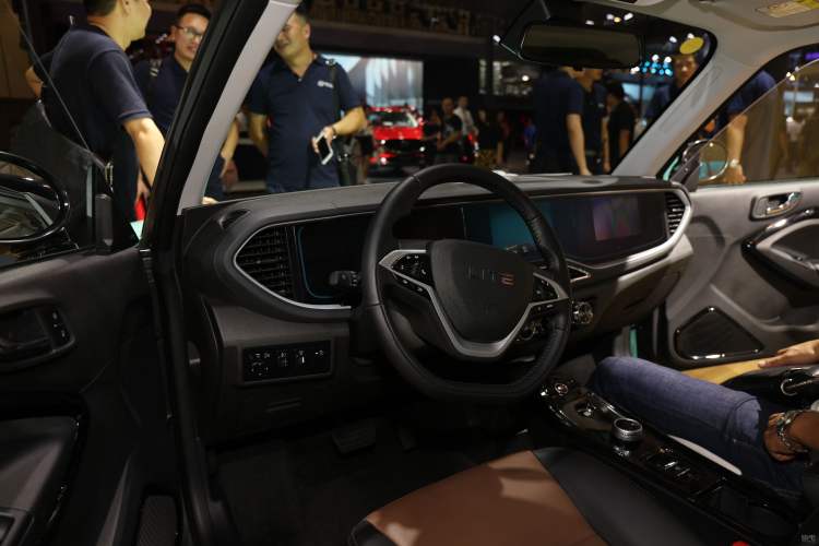 新款北汽新能源lite亮相 动力续航均有提升